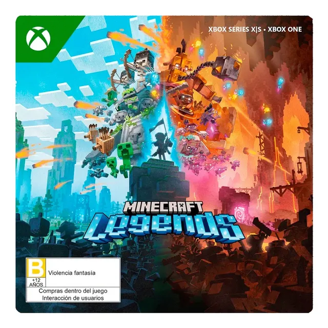 Minecraft Legends Xbox Codigo Digital