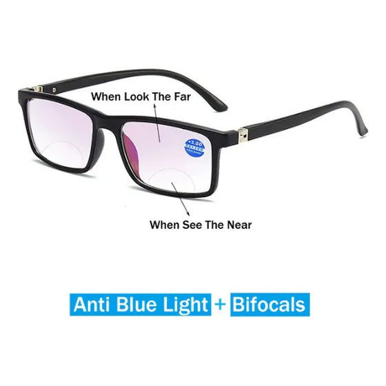 Gafa De Lectura Bifocal Lente Con Anti Azul - D187