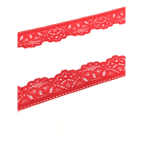 Puntilla Elastizada 2.5 Cm X 10 Metros / Colores Varios//