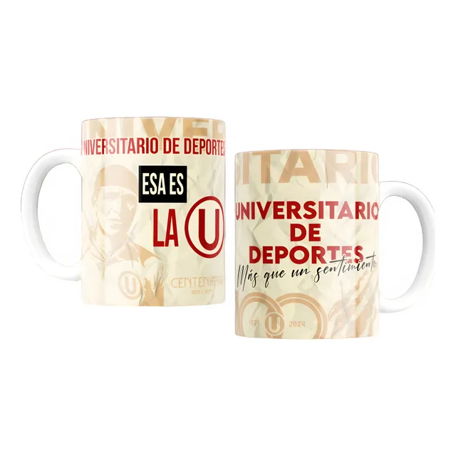 Tazas Universitario De Deportes Centenario