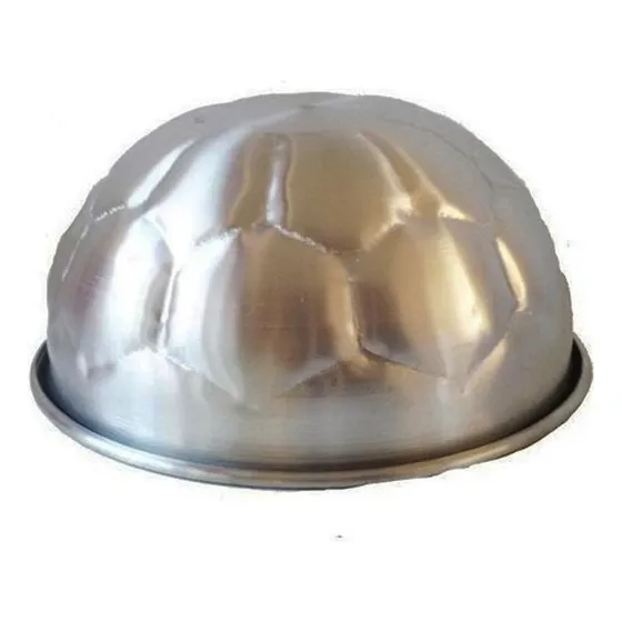Molde Pelota De Fútbol Aluminio