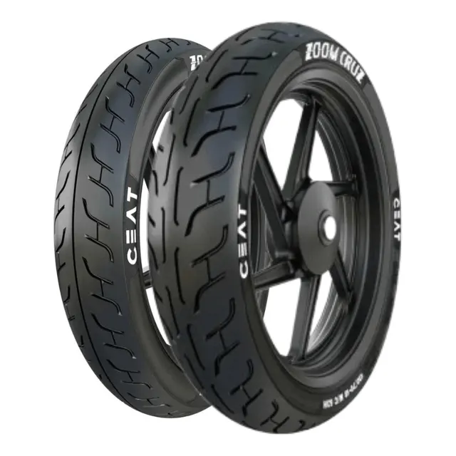 Par Pneus Ceat Zoom Cruz 100/90 130/70-18 Royal Interceptor
