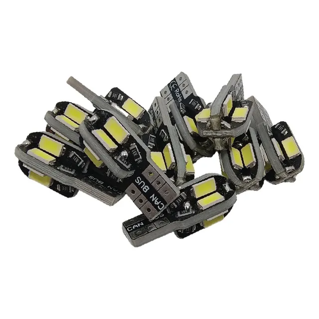 Kit Lâmpada Led Carro T10 W5w Canbus Canceller Pingão