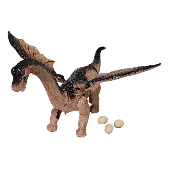 Dinosaurio Simulador Pone Huevos Sonido Y Luces Camina Solo
