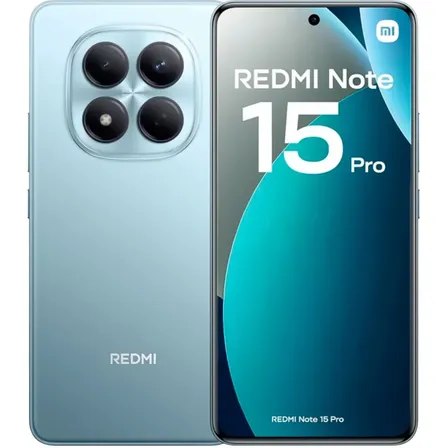 Smartphone Xiaomi Redmi Note 15 Pro 4g 8gb 256gb Tela Amoled 6.77 Câmera 200mp 6500mah Azul