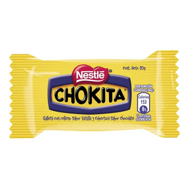 Galleta Bañada Chokita X2