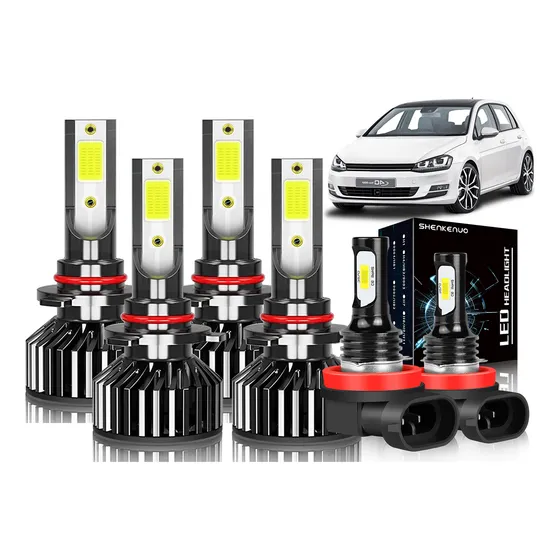 Kit De Focos Led Para Toyota Corolla 2011 2012 9005 9006 H11