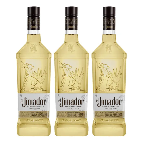 Tequila Reposado Jimador X 3 Unidades