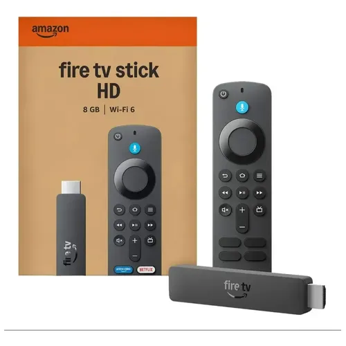 Fire TV Stick 1個セット Amazon Fire TV Stick HD 4ª Gen Preto 8GB 1GB WI-FI 5 (2024