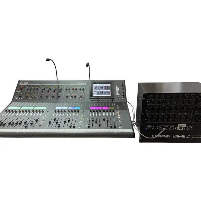 Consola Y Controlador Allen&heath Idr-48 + Ilive-t112 Usados