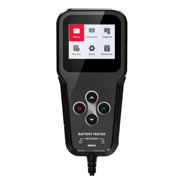 Probador De Bateria Para 6,12,24v Analizador Digital Automat