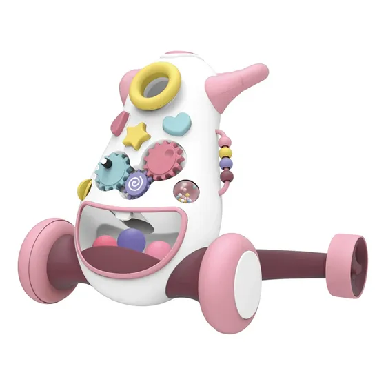 Andador/caminador Para Bebe Rosado Aro/o