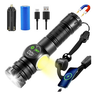 Lámpara Táctica 120000 Lúmenes Led Linterna Táctica Camping Lámpara Táctica 120000 Lúmenes Led Linterna Táctica Camping