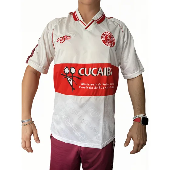 Camiseta Olan Deportivo Moron 1999/2000 Cucaiba