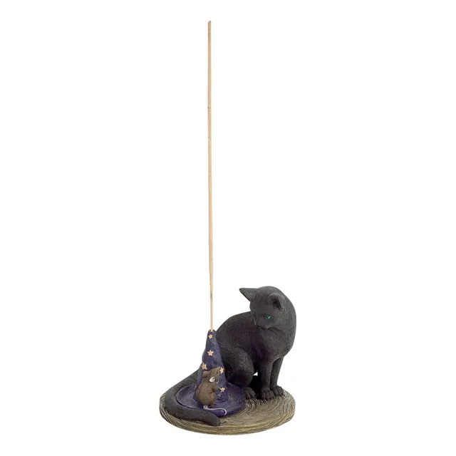 Magico Cat Quemador Incienso   cat Mouse W Asistente Titular