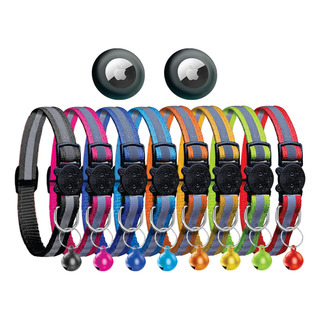 Lote De 10 Airtag Collar Para Gato Con Sujeción Rompible,... Lote De 10 Airtag Collar Para Gato Con Sujeción Rompible,...