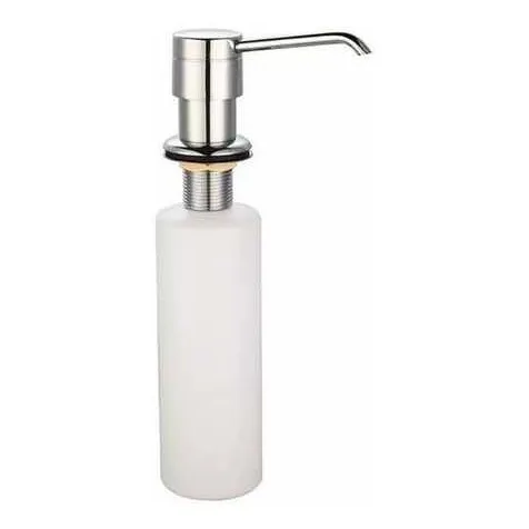 Dispensador Jabón Loción Gel Para Empotrar En Tope 300ml Pvc