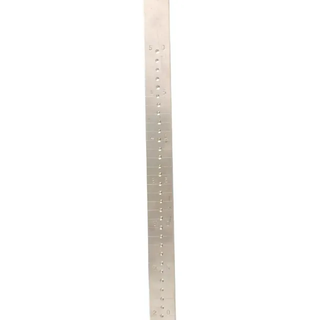 Régua De Inox Para Medir Leite Vasilhames 30 A 50 Litros