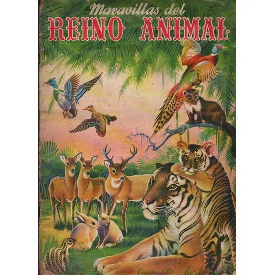 Album Maravillas Del Reino Animal De Texaco 1958 Edi Palma