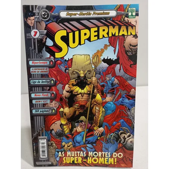 Hq - Superman 7 - As Muitas Mortes Do Super-homem! - Dc Comics - Abril