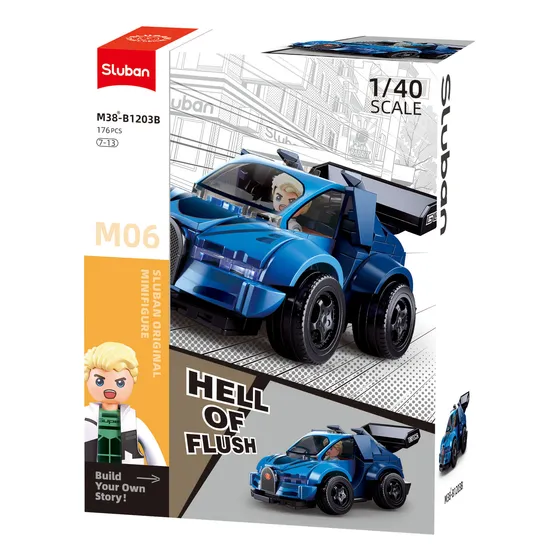 Auto Sluban Hell Of Slush M38-b1203 Varios Modelos 7-13 Años