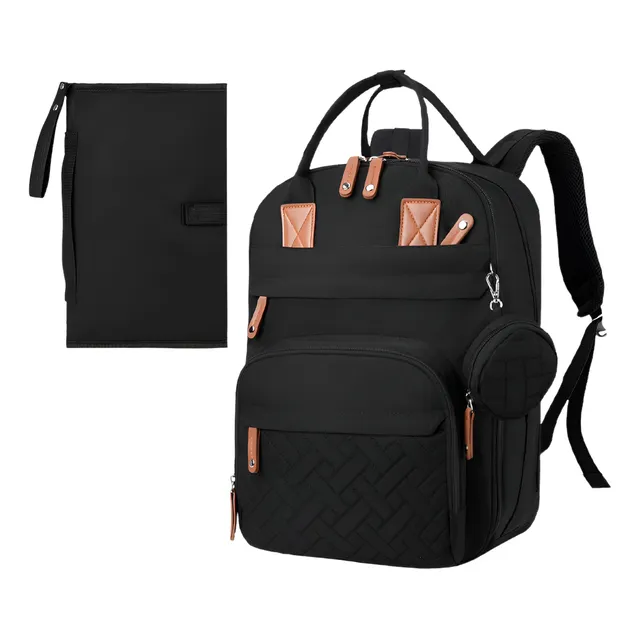 Bolso Pañalera Morral  Bebé Con Cambiador Portátil