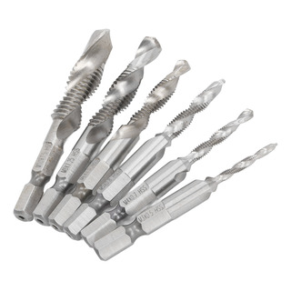 Cinta Perforadora Combinada Con Vástago Hexagonal, 6 Unidade Cinta Perforadora Combinada Con Vástago Hexagonal, 6 Unidade