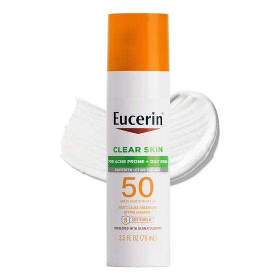 Protector Solar Eucerin Fps50 Clear Skin Piel Grasa