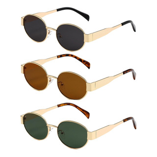 Lentes De Sol Ovaladas Retro Para Mujer Hombre Gafas De Sol Lentes De Sol Ovaladas Retro Para Mujer Hombre Gafas De Sol