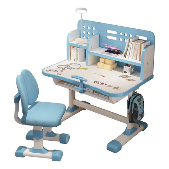 Escritorio Y Silla Mesa De Estudio Niños Butacas Escolares