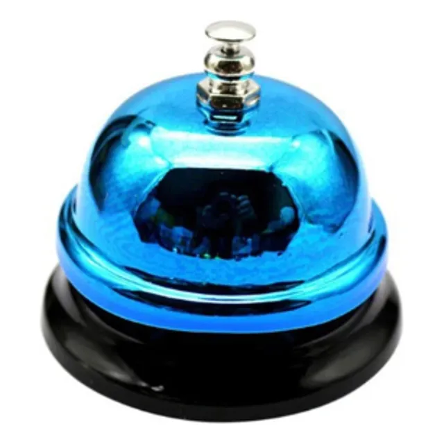 Campana de mesa | Campana de escritorio | Restaurante | Hotel | Tienda | Recepción | Color | Azul