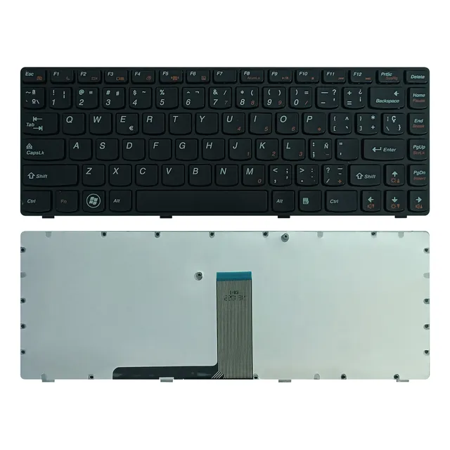 Teclado Lenovo Marco Negro Z470 Mp-10a16la-6862 Z470a Z470am