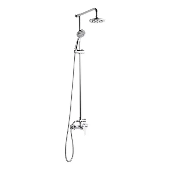 Flor de ducha FV Puelo 312/B5 redonda color cromo cromada