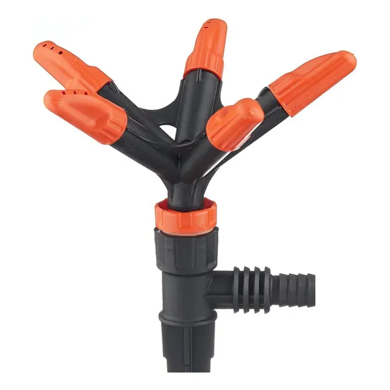 Aspersor De Riego Automatico Giratorio 360° Con Estaca