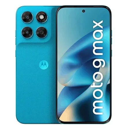 Smartphone Motorola Moto G Max 5g - 256gb 8gb Ram + 16gb Ram Boost, Câmera 200mp, Ois, Tela 1.5k Extreme Amoled 120hz, Ip68 E Ip69 - Azul Claro