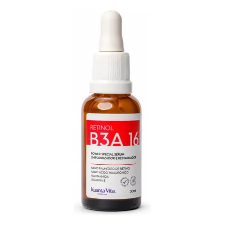 Power Special Sérum 30ml Retinol B3a Anti-idade Kuanta Vita