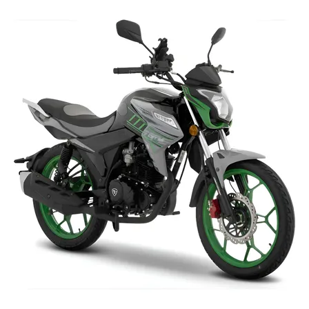 Motocicleta De Trabajo Italika Ft200 Gts Gris