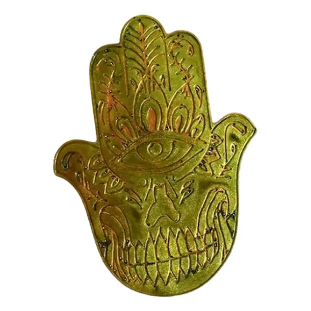 Molde De Silicona Para Resina O Yeso, Mano De Fátima Ojo