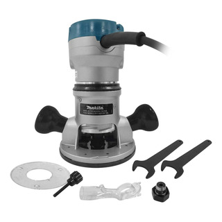 Router Rebajadora V V Makita Rf1101 2-1/4 Hp 1/2 Y 1/4 Pul Router Rebajadora V V Makita Rf1101 2-1/4 Hp 1/2 Y 1/4 Pul