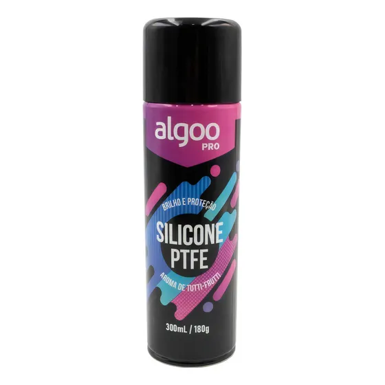 Algoo Pro Proteção Brilho Silicone Ptfe Spray 300ml P/bike