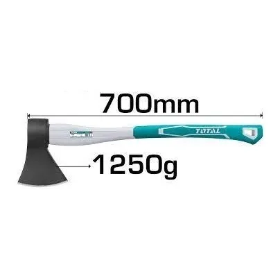 Hacha De Mano C/mango De Fibra De Vidrio 1250gr Total