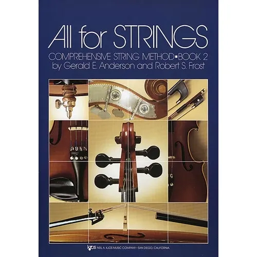 All For Strings Comprehensive String Method - Book 2 Cello