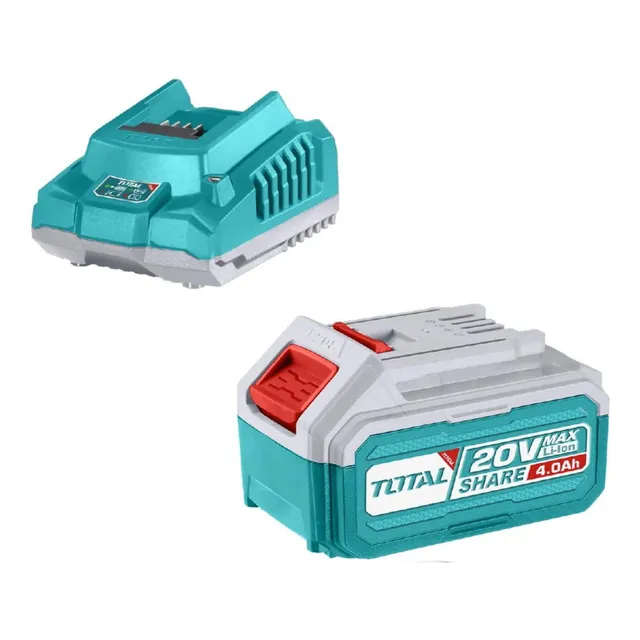 Kit Con Batería 4.0 Ah Y Cargador Rápido Total