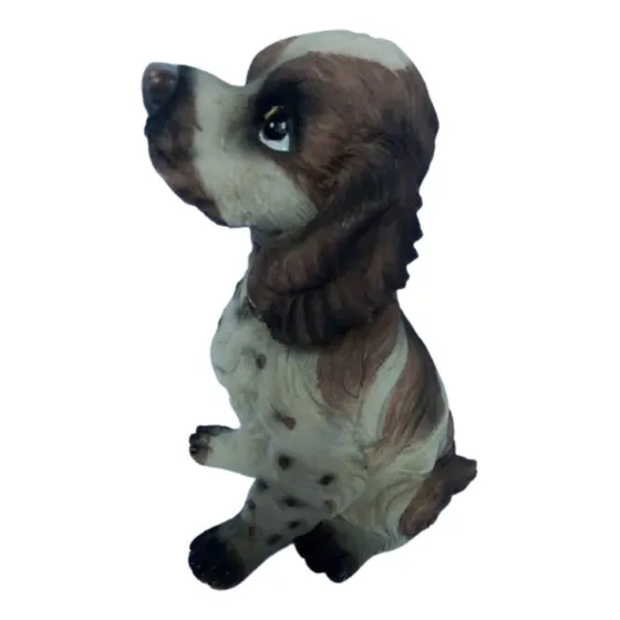 Perro, Figura Mascota Escultura Decorativa Adorno Hogar 