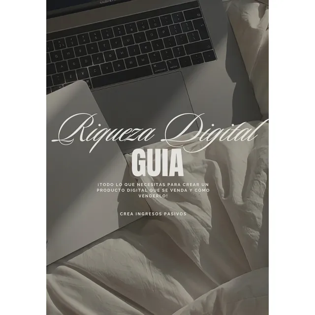 Riqueza Digital. Guia De 34 Paginas Con Plr