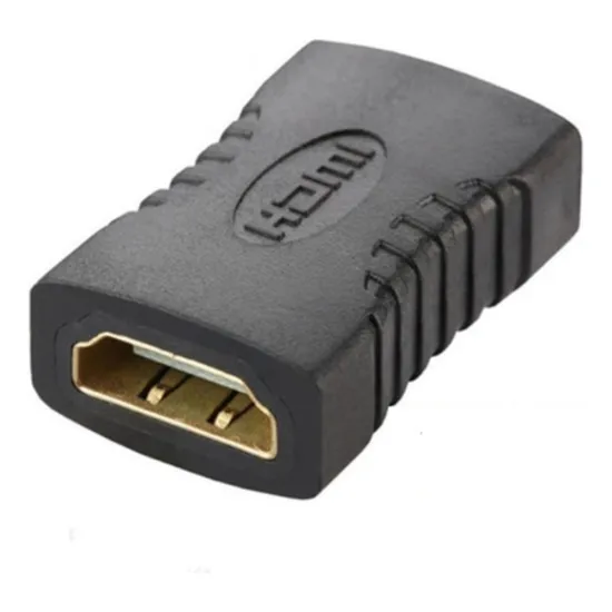 Adaptador Acople Hdmi Hembra Hembra Conector Extensor Dinax