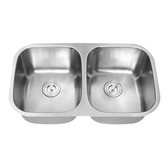 Fregadero 2 Tinas Acero Inoxidable 50/50 Stone Usa