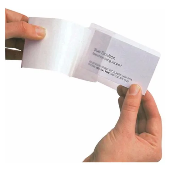 Laminas Para Plastificar Carnet, 67x99mm 125 Mic X 25 Hojas