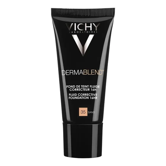 Base Fluida De Maquillaje Vichy Dermablend Tono 35 Sand 30ml