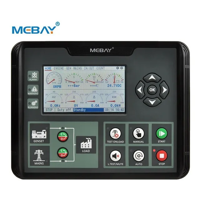 Panel Control Mebay Dc62d Planta Electrica Generador